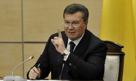 Swiss probe Yanukovych money-laundering
