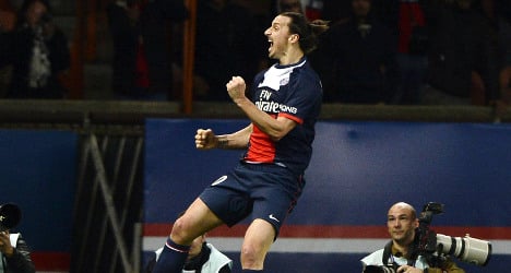 Ibrahimovic bags double as PSG march on