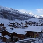 The ski chalet is located in a picturesque village on its very own plot of land of over 1000m2. The chalet offers great views over the village and towards the mountains. Not a bad spot to spend Christmas and New Year. Or in summer you'll come here to walk or mountain bike.Photo: Leggett Immobilier