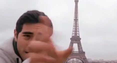 VIDEO: Web illusionist steals Eiffel Tower