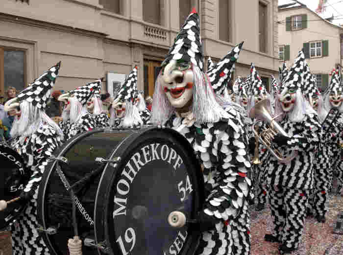 In pictures: Basel’s expert carnival drummers