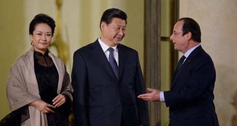 France and China sign off €18 billion worth of deals