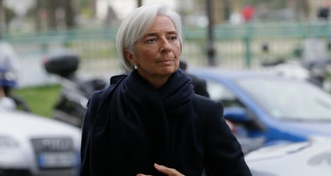 IMF chief Lagarde denies wrongdoing over payout