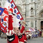 <b>Renaissance Flag Thrower</b>
In 21st-century Florence, a troupe of flag-throwers frequently march through the city and dazzle locals and visitors alike with their skills. An ability to chuck a flag in windy weather - emblazoned with the Florentine fleur-de-lis - is essential for the job, while looking good in tights is an added bonus.Photo: <a href="http://shutr.bz/1lpuFAa">Shutterstock</a>