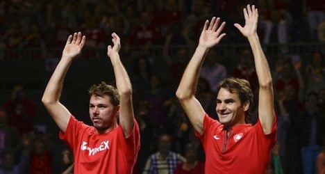 Swiss head to Davis Cup semis after comeback