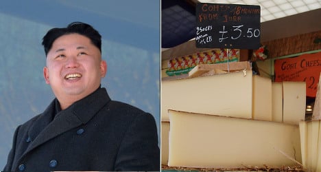 North Koreans snubbed by French cheese college