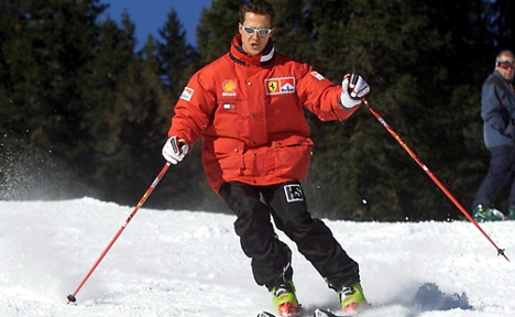 Schumacher shows signs of waking from coma