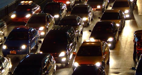 Spain's crisis cuts traffic jams by two thirds