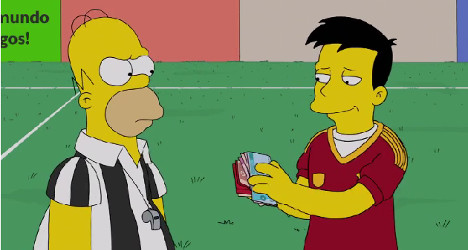 Bull running and bribes: Spain in The Simpsons