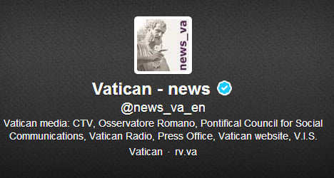 Vatican to celebrate sainthoods on Twitter