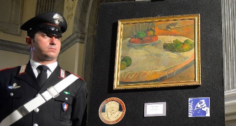 Fiat worker 'happily' lived with stolen artwork