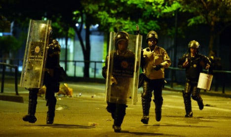 Spain confirms ban on police gear to Venezuela