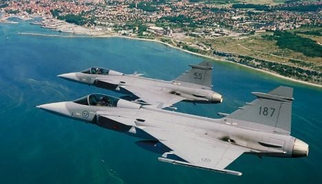 Sweden to beef up air force to counter Russia