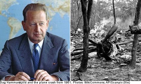 Hammarskjöld plane may have been shot down