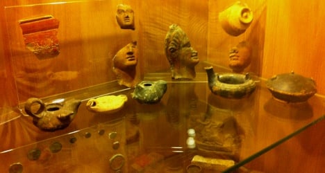 Italy's looted treasures found in Rome 'museum'