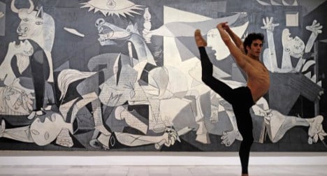 Dancer puts new twist on Picasso painting