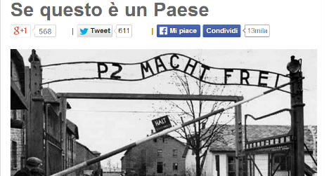 Beppe Grillo attacked for Holocaust poem parody