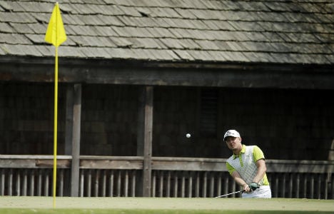 Swede Blixt stuns on Masters debut