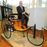 <b>Automobile:</b> The first true working car, little more than a motorised tricycle, was invented by Germans Karl Benz and Gottlieb Daimler in 1886, 22 years before the Model T Ford went into production in the USA.Photo: DPA