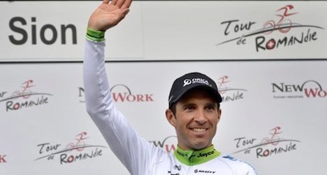 Swiss wins shortened Tour de Romandie stage