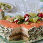 <b>Smörgåstårta</b>. "It tastes nice but sits badly in the stomach," says @jamespage79 on Twitter. "Savoury food shouldn't be cake." The layered cake features bread, cream, and toppings included (but not limited to) liver pâté, shrimp, tomato, lemon, salmon and olives. It is usually served after being chilled in the fridge overnight.Photo: Leif Jansson/TT