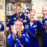 German astronaut docks with space station