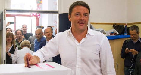 Renzi ahead in Italy exit polls