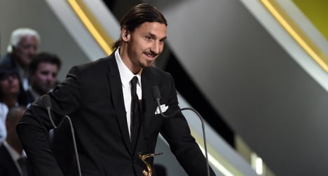 Zlatan named France’s player of the year