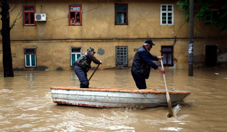 Balkan-Swedes rally to help flood victims