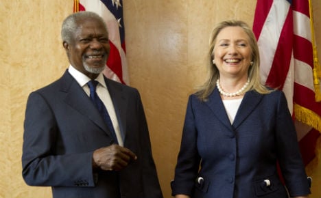 Annan & Clinton mooted for Nobel committee