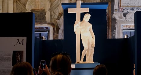 Michelangelo show lauds 'universal artist'