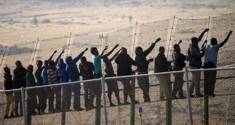 1,000 migrants storm Spain’s African border