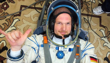 Astronaut takes part of cathedral to space