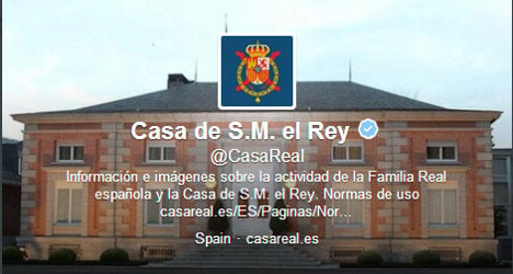 Spain's royals unveil 'polite' Twitter account