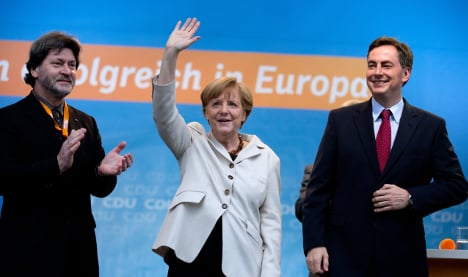 Merkel set to be biggest winner in EU elections
