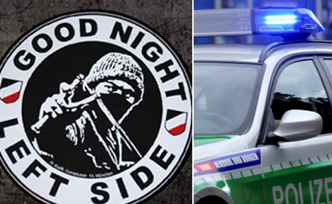 Officer puts neo-Nazi stickers in police van