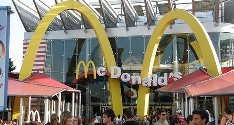 Protest in French town to demand new McDonald's
