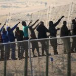 140 migrants storm Spanish border in Melilla