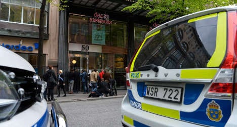 Man found dead in central Stockholm office