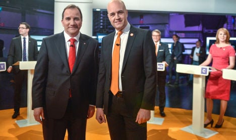 'No euro vote on horizon': Löfven and Reinfeldt