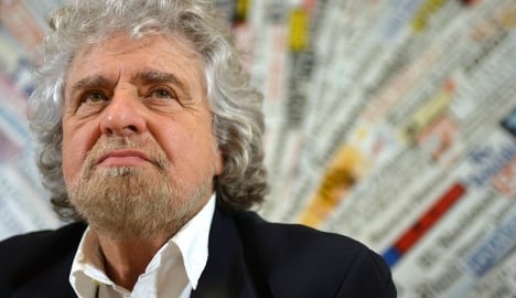 Italy's Grillo makes Nazi jibe against Schulz