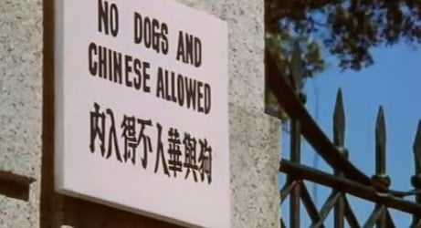 China slams Spanish TV show over 'racist' sign