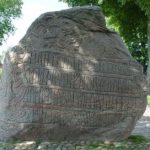 Swede raises runestone memorial to dead wife