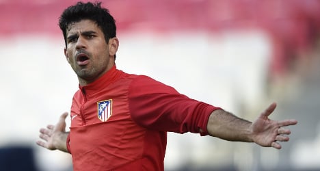 Spain names Costa in 23-man World Cup squad