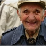<b>3) Oldtimer:</b> An old man with a cheeky smile on his face and not a lot of life left in his old bones?Photo: Wikimedia Commons