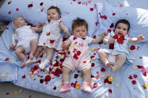 IN PICTURES: Spain’s baby jumping festival
