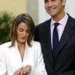 2003: At age 35, Felipe got engaged to television journalist Letizia Ortiz Rocasolano. Photo: Pedro Armestre/AFP