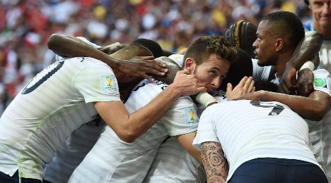 Rampant France thrash Switzerland 5-2