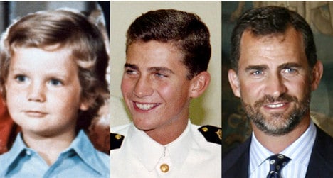 Prince Felipe of Spain: his life in pictures