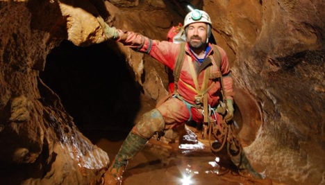 Hope for man trapped in Germany's deepest cave